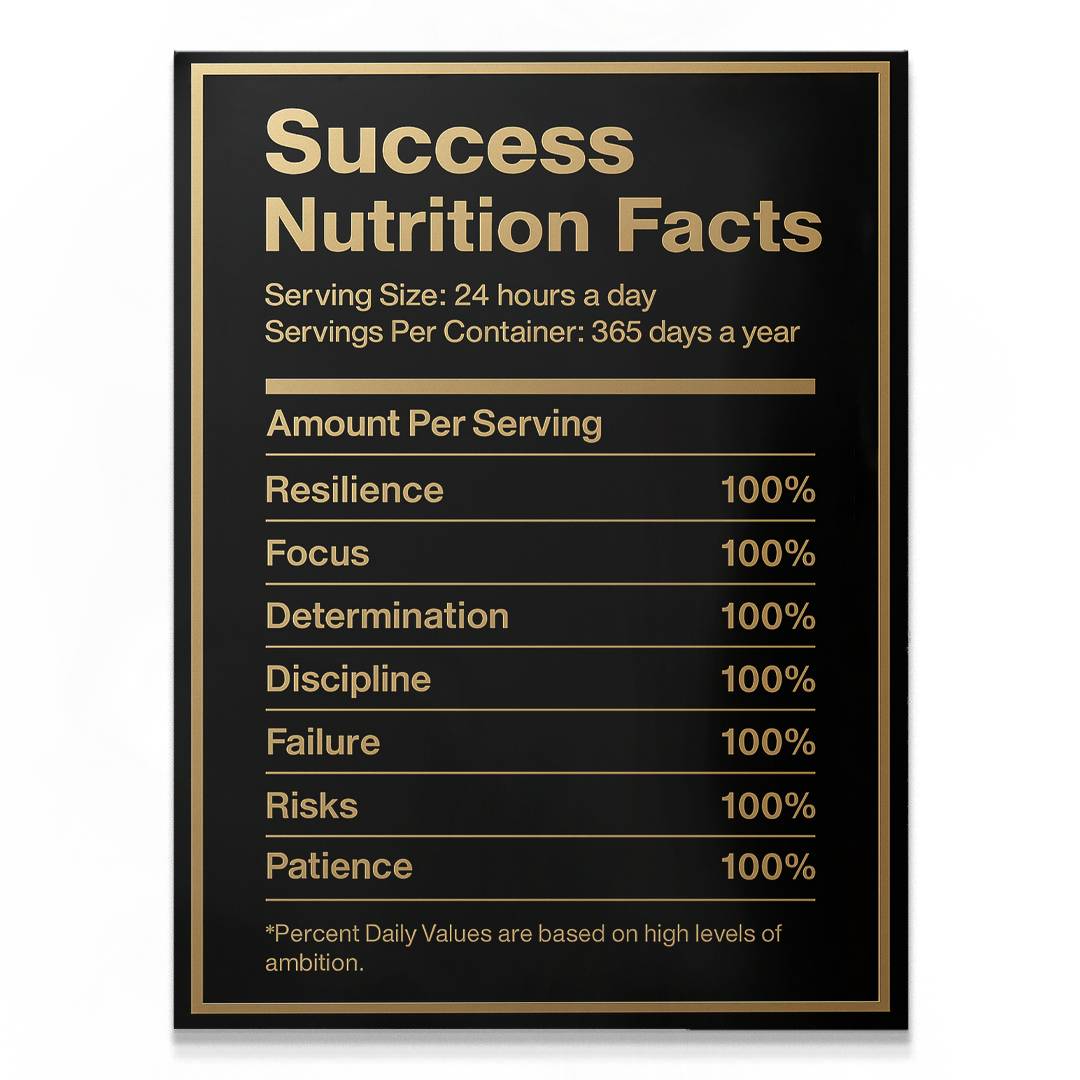 Success Nutrition Facts