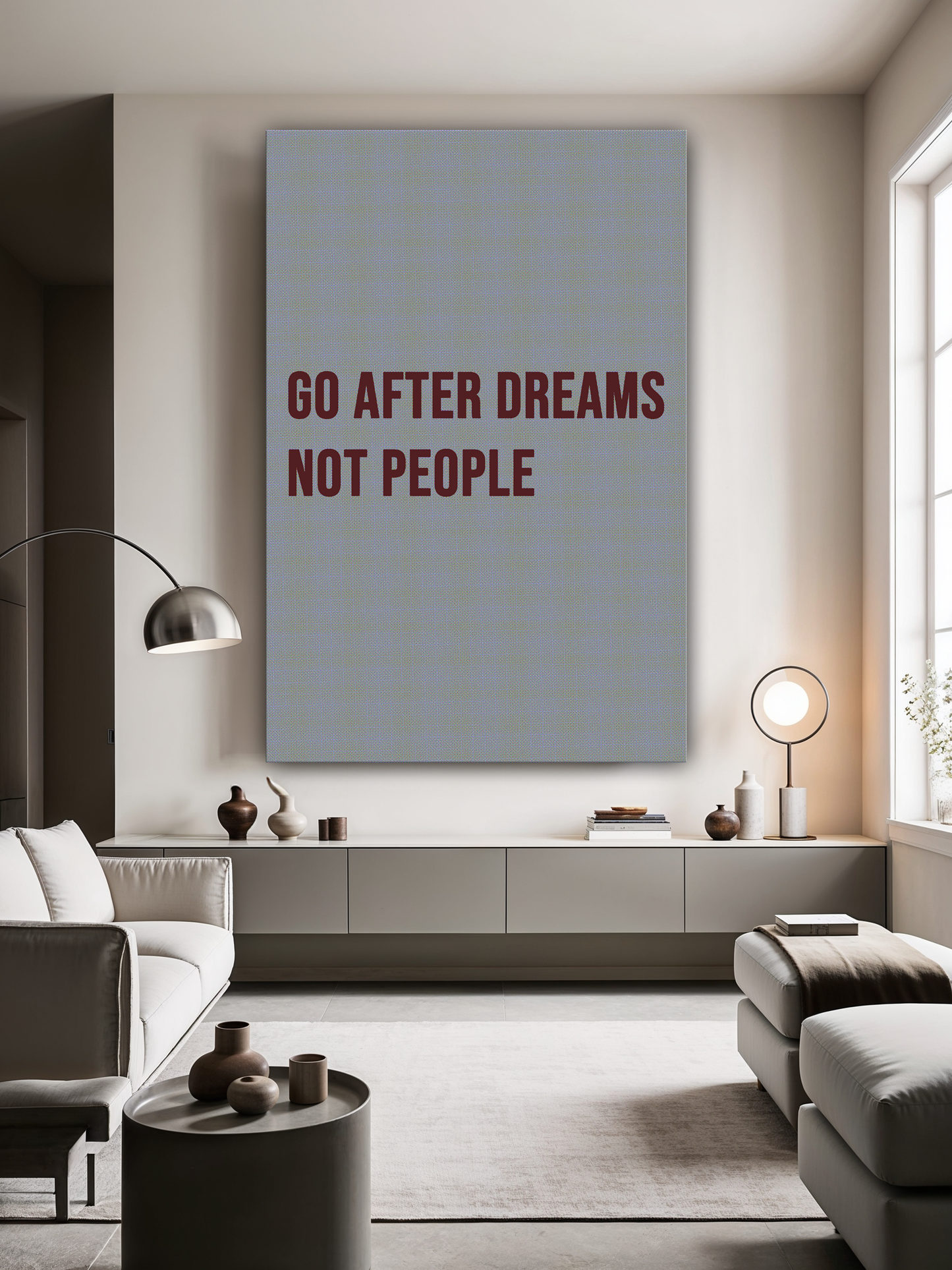 Go after dreams, not people