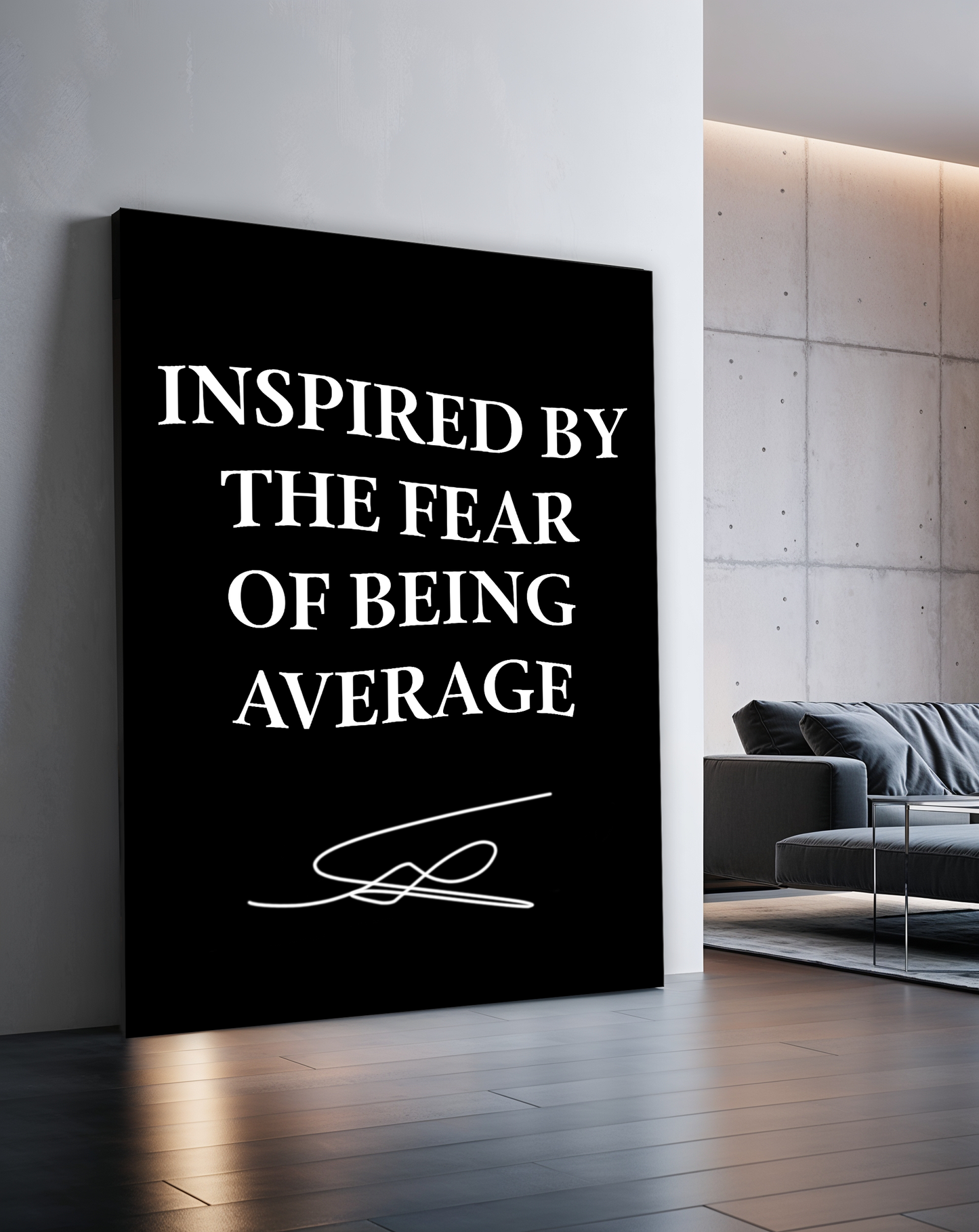 Inspired by the Fear of Being Average